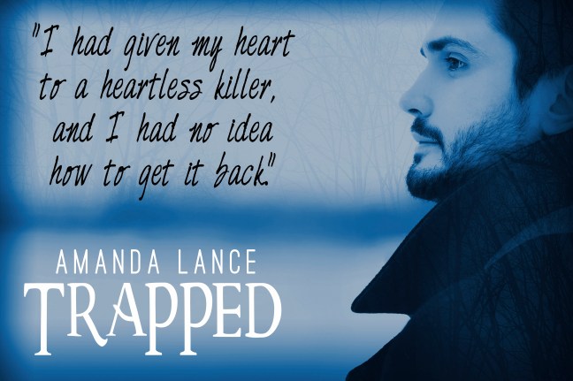 Romantic couple in misty forest